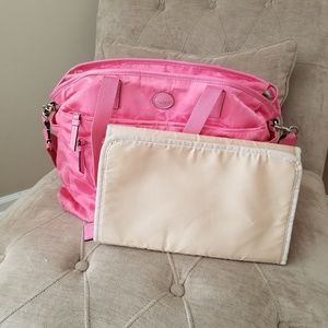 Coach Diaper Bag and Changing Pad